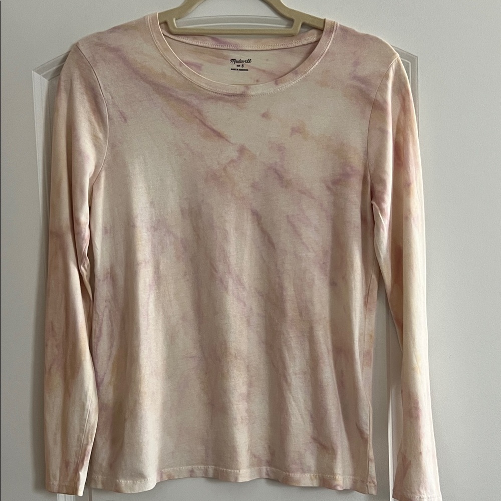 Madewell Tie-Dye Long Sleeve Tee